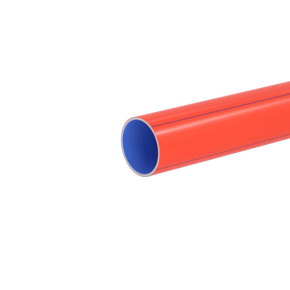 DKC-35024100SN8 Труба гладкостенная трехслойная полимерная д. 50мм, толщ. 2,4 мм, SN8 бухта 100м, цвет красный