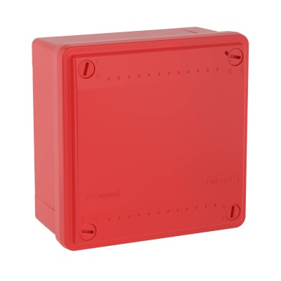 DKC-53811 Коробка ответвитвительная с гладкими стенками, IP56, 100х100х50мм, цвет красный