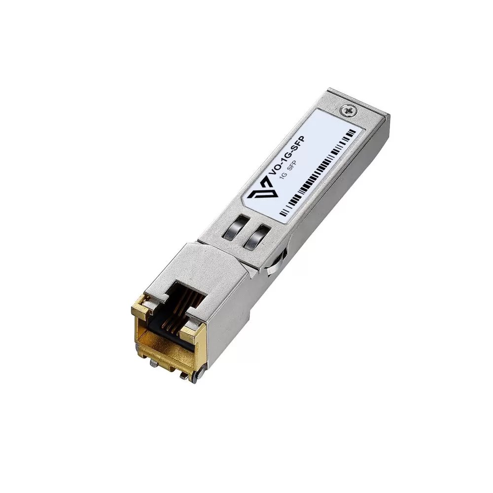 Модуль 10/100/1000BASE-T SFP  CAT5 100 метров