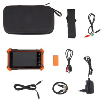 Lanmaster LAN-TST-CCTV-500-IP Тестер цифровых и аналоговых систем видеонаблюдения, сенсорный дисплей 5.4