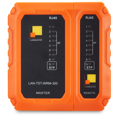 Lanmaster LAN-TST-WRM-310-POE Тестер витой пары с индикаторами, с определением POE