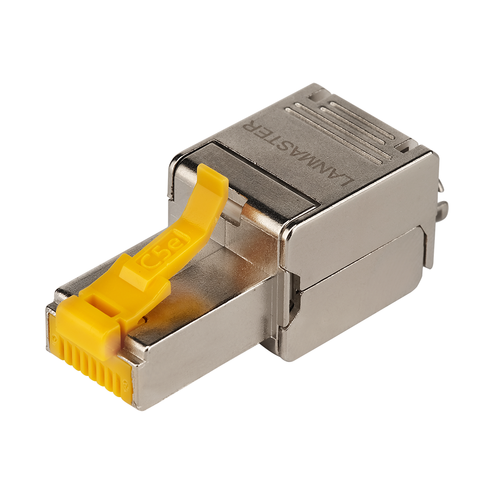 Lanmaster LAN-TMP-S5E Полевой коннектор RJ45 8P8C, экранированный, кат.5E