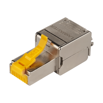 Lanmaster LAN-TMP-S5E Полевой коннектор RJ45 8P8C, экранированный, кат.5E