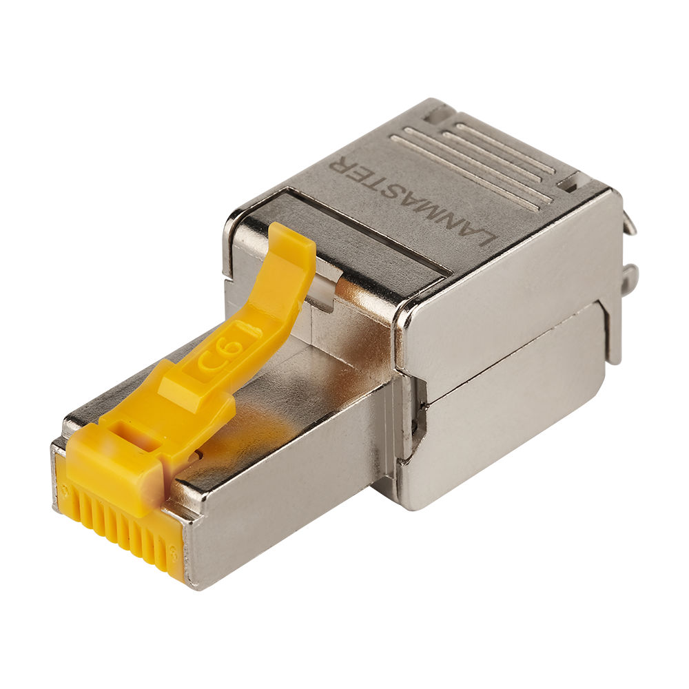 Lanmaster LAN-TMP-S6 Полевой коннектор RJ45 8P8C, экранированный, кат.6