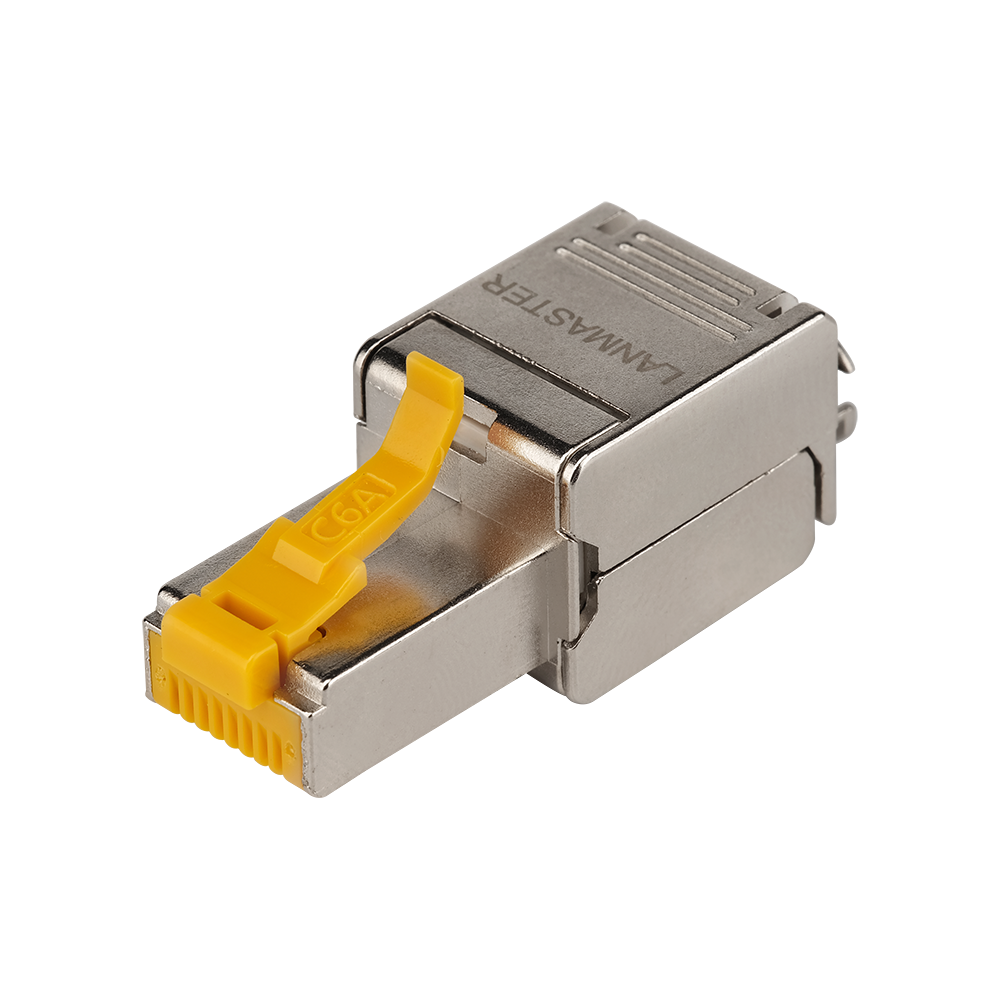 Lanmaster LAN-TMP-S6A Полевой коннектор RJ45 8P8C, экранированный, кат.6A