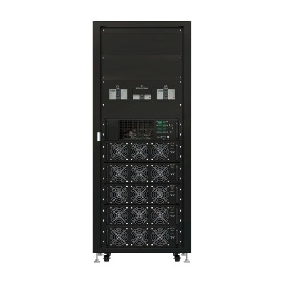 Кабинет ИБП SPM 150, 150кВА/150кВт, дисплей 10 COLORFUL /TOUCHABLE LCD, статический байпас 180кВА Установлено 5 модулей SPM30, 30U