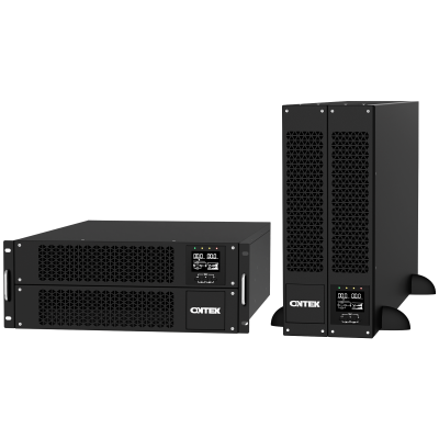 ИБП ONTEK SM RT 6 (SB), 6 кВА/6 кВт (PF=1) с внутренними аккумуляторными батареями, выходными клеммами и выходными розетками 6шт х С13, 2шт х С19, с в
