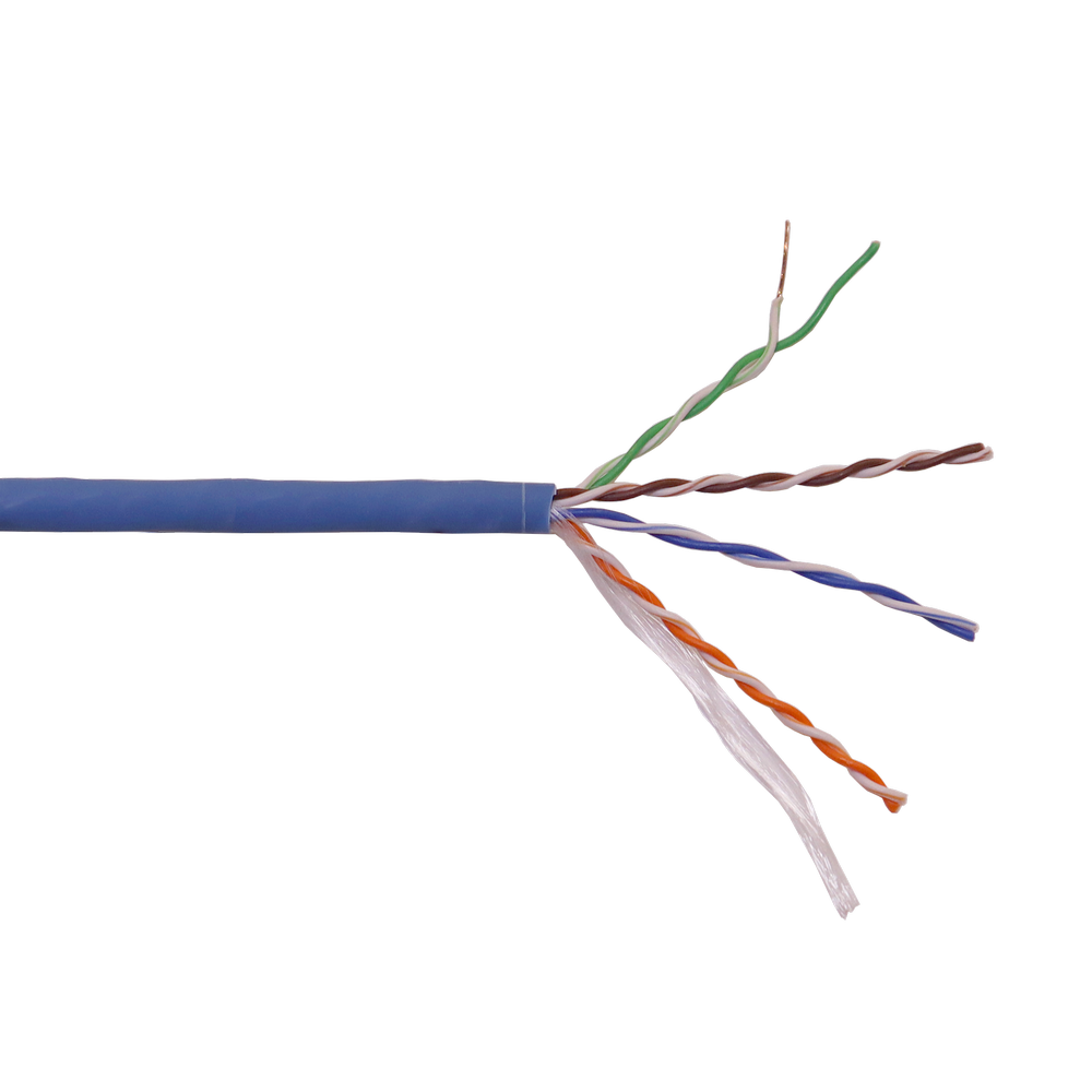 Lanmaster LAN-5EUTP-HFLT-BL Кабель UTP, 4 пары, Кат. 5e, нг(А)-HFLTx, синий, 305м в кат., LANMASTER