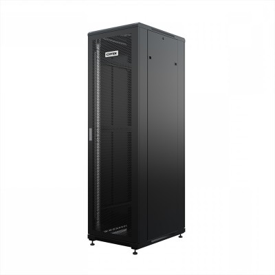 Шкаф напольный универсальный серверный ONTEK TC 18U 600х800мм, 4 профиля 19, двери перфорированная и перфорированная, боковые стенки съемные