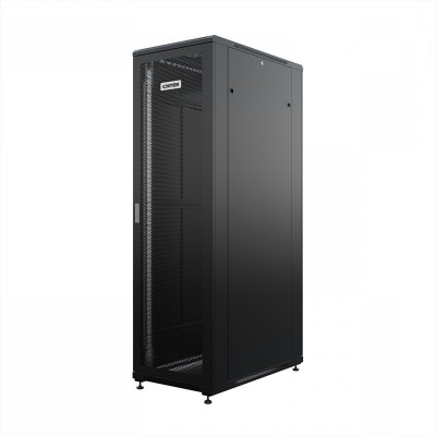 Шкаф напольный универсальный серверный ONTEK TC 22U 600х1000мм, 4 профиля 19, двери перфорированная и перфорированная, боковые стенки съемные