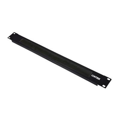 Организатор щеточный ONTEK, крепление 19 1U, черный RAL 9005