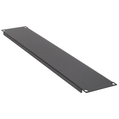 Панель 2U заглушка ONTEK, крепление 19 2U, черный RAL 9005