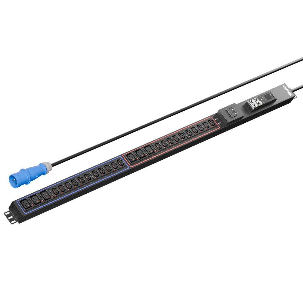 Панель распределения ONTEK PDU Metered Input ОМРВ2 вертикальная c функцией удаленного мониторинга, 32A/1ф, с мини-выключателем 16А 2шт, выход - C13 x Панель распределения ONTEK PDU Metered Input ОМРВ2 вертикальная c функцией удаленного мониторинга, 32A/1ф, с мини-выключателем 16А 2шт, выход - C13 x