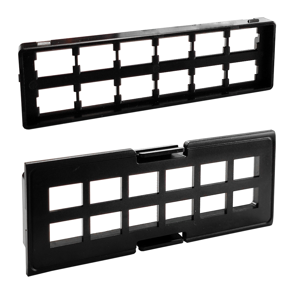 Lanmaster LAN-FRM-IN-12SC Адаптерная планка 12 x SC Simplex/ LC Duplex (без адаптеров)