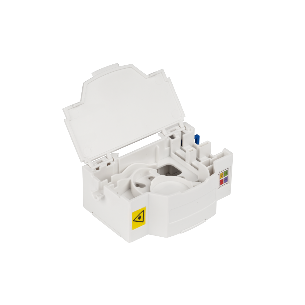 Lanmaster LAN-DRF-4SC/BX-WH Бокс на DIN-рейку на 4 адаптера SC, белый,