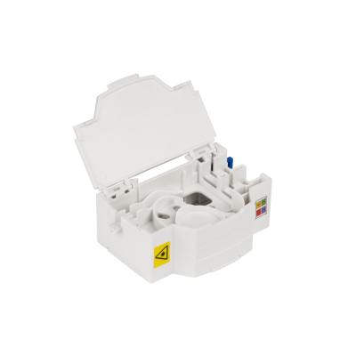 Lanmaster LAN-DRF-4SC/BX-WH Бокс на DIN-рейку на 4 адаптера SC, белый,