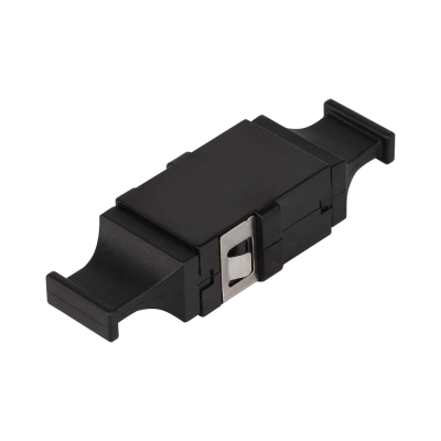 Lanmaster LAN-MPO/NF-AM-MM Адаптер оптический LANMASTER MPO тип A (Key-up/Key-down), без фланцев, черный,