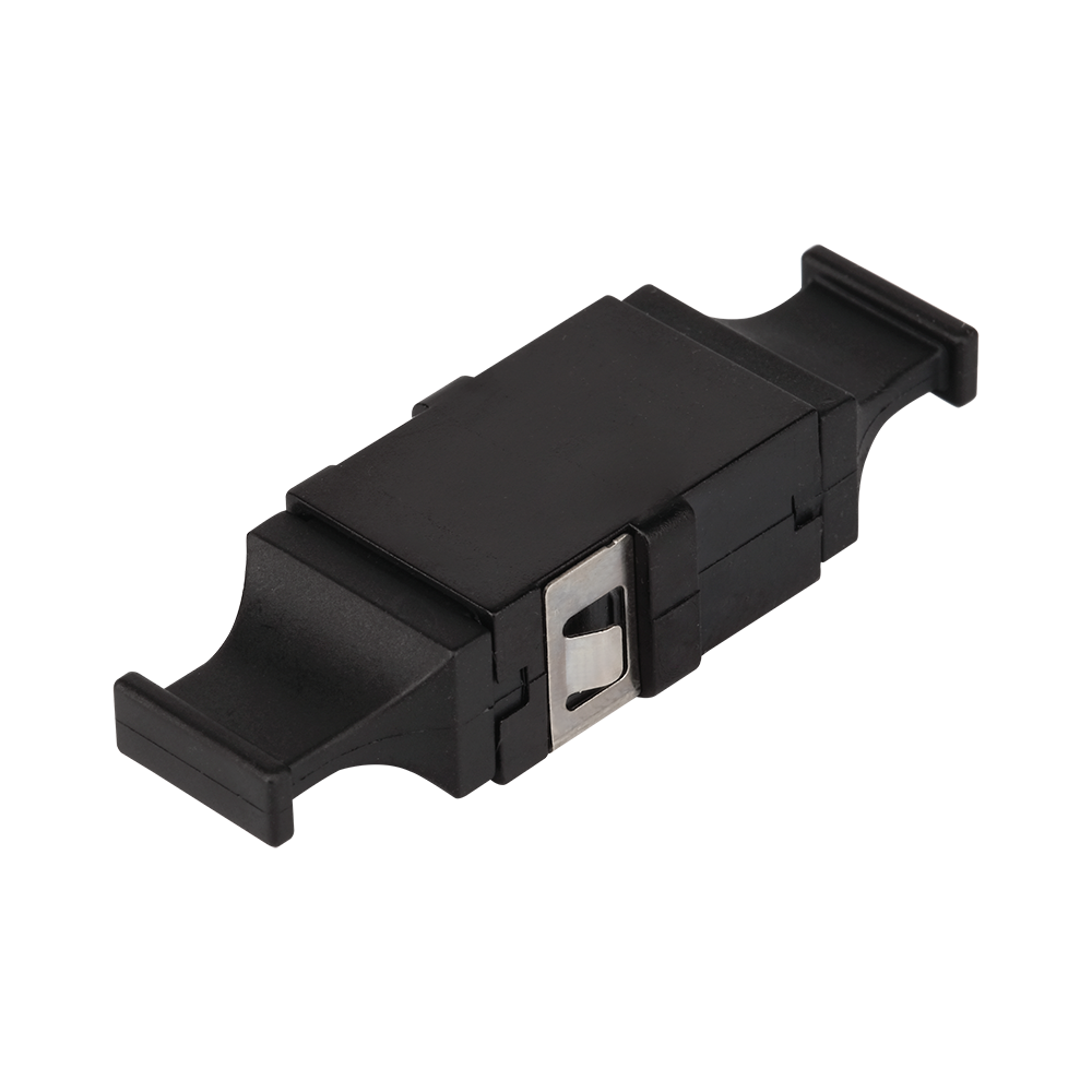 Lanmaster LAN-MPO/NF-BM-MM Адаптер оптический LANMASTER MPO тип B (Key-up/Key-up), без фланцев, черный,