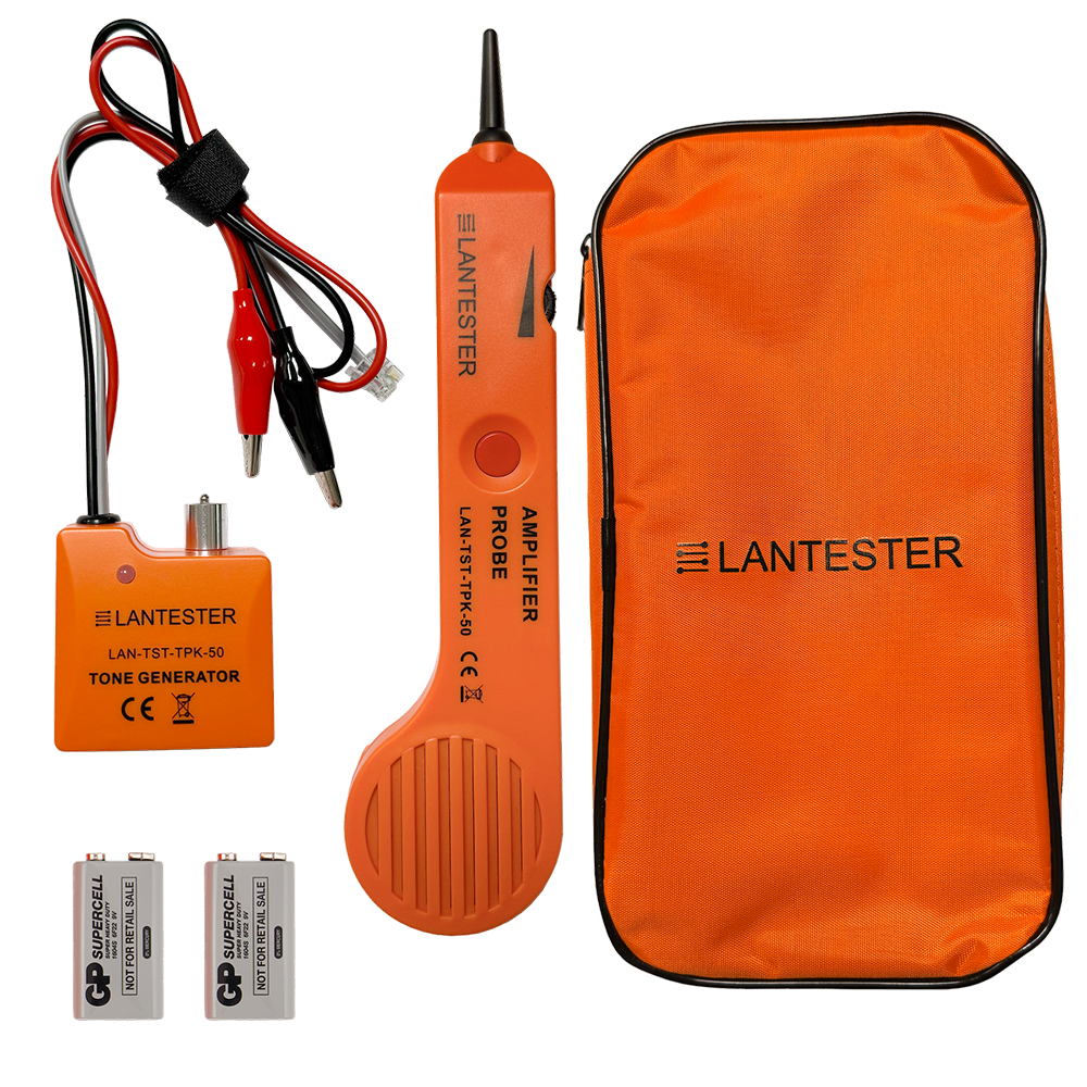 Lanmaster LAN-TST-TPK-50 Набор для трассировки: щуп + тон-генератор, Lanmaster LAN-TST-TPK-50 Набор для трассировки: щуп + тон-генератор,