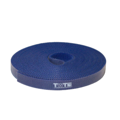 Хомут-липучка TWT шириной 10 мм, 5 м, синий, TWT-VCS5M-BL