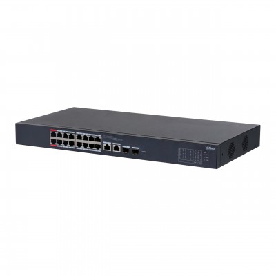 Dahua DH-CS4218-16ET-240, PoE коммутатор 16 портов