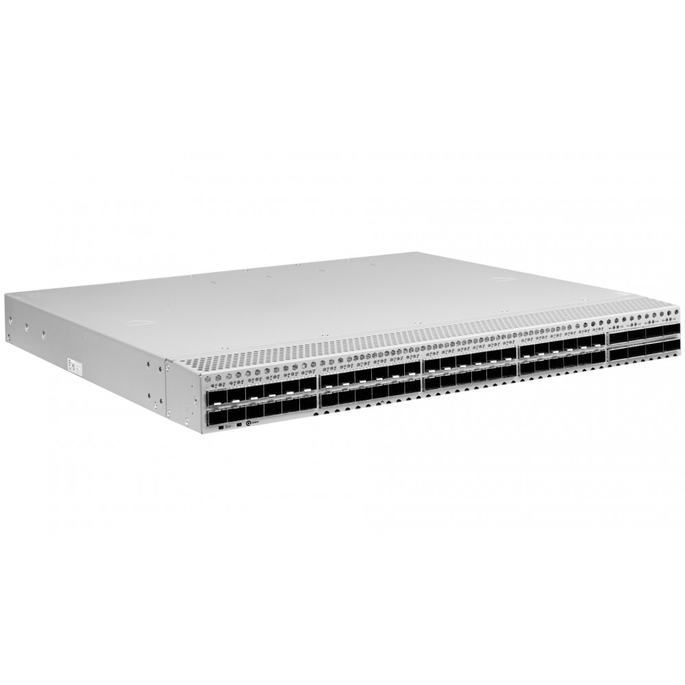 Управляемый  коммутатор уровня L3, 48 портов 25G  SFP28, 8 портов 100G  QSFP28, консольный порт, порт управления MGMT, 2 сменных БП (пост. отдельно)