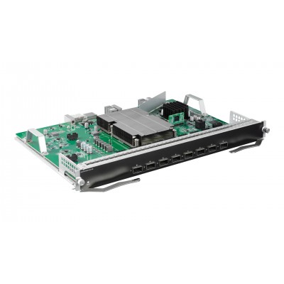 Модуль линейных входов с 8 оптоволоконными портами Ethernet 100 Гбит/с (QSFP28)