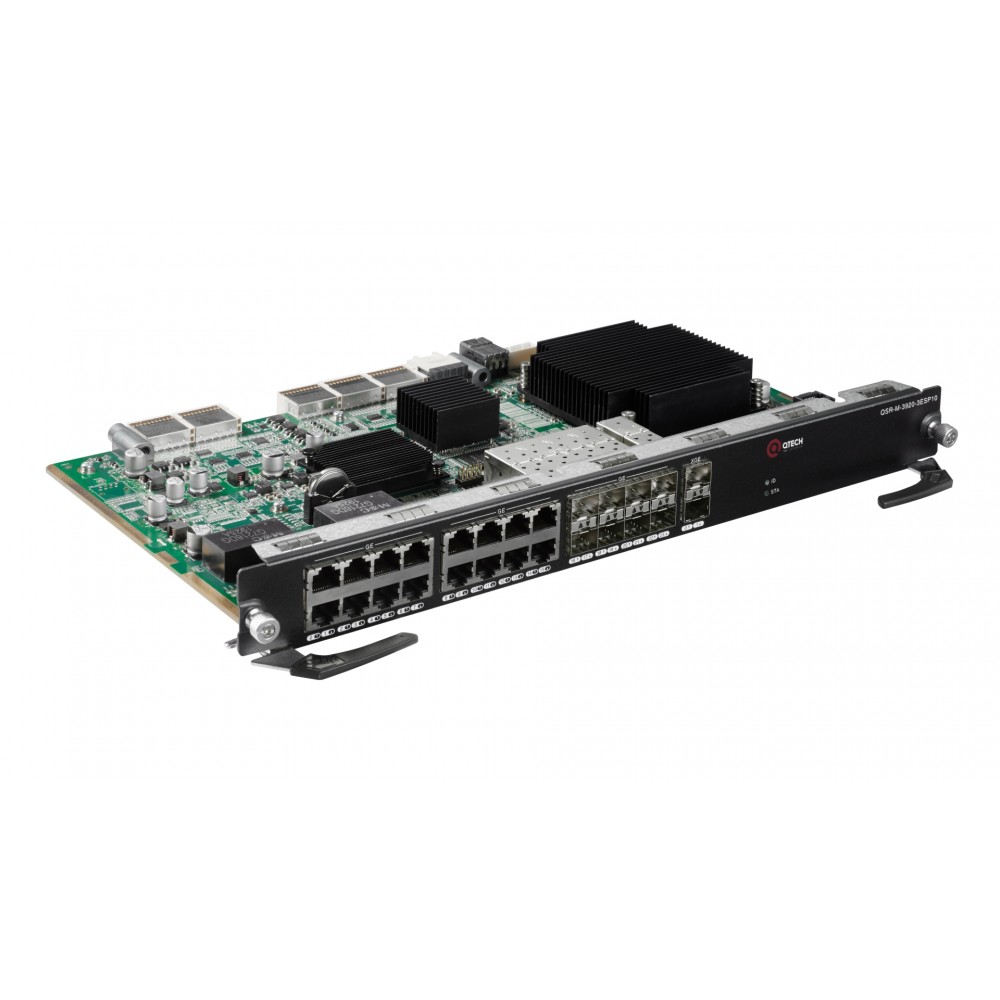Модуль управления для QSR-3920, 16 портов 10/100/1000Base-T, 8 портов 1000Base-X (SFP), 2 порта  10GBase-X (SFP+)