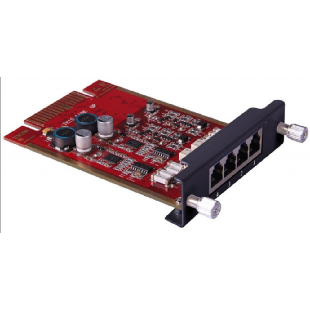 2 FXOS модуль на 2 порта FXO и 2 порта FXS (Для IP PBX QPBX-Q100/QPBX-Q200/QPBX-Q500)