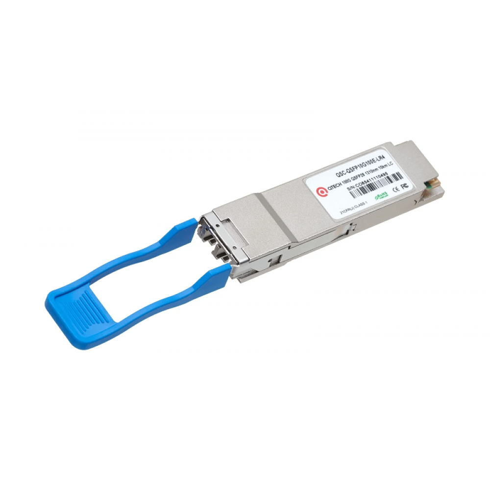 Оптический модуль 100G QSFP28, EZR4, 100km Оптический модуль 100G QSFP28, EZR4, 100km