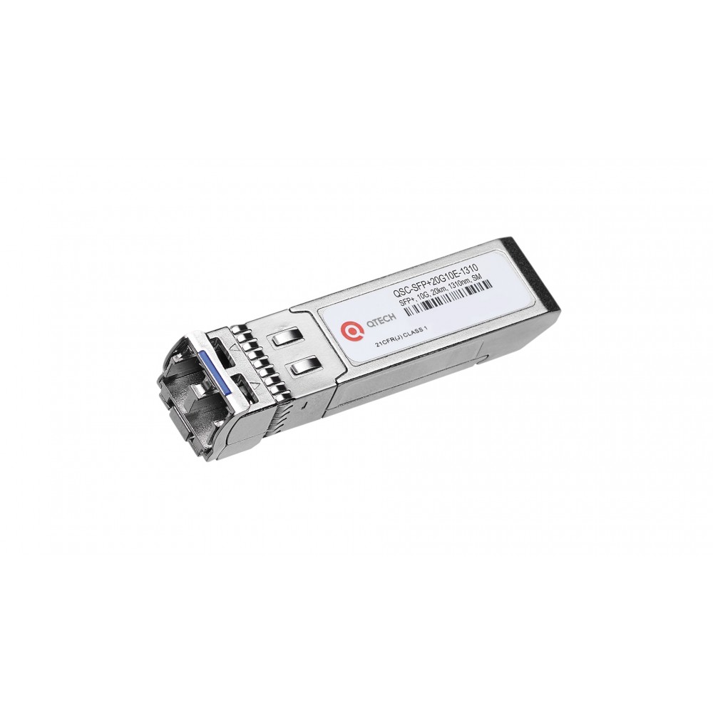 SFP+ модуль, 20км, 10Гбит/c, Tx=1310нм, LC, DFB, SM, DDM