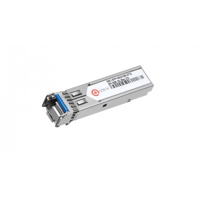 WDM BIDI SFP+ модуль, 60 км, 10 Гбит/c, TX=1270/RX=1330 нм, DFB, PIN, LC