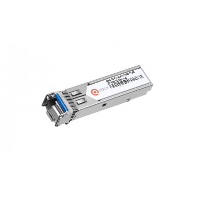 WDM SFP модуль, 40км, 1,25Гбит/с, Tx=1310/Rx=1490нм, LC, DFB, SM, DDM