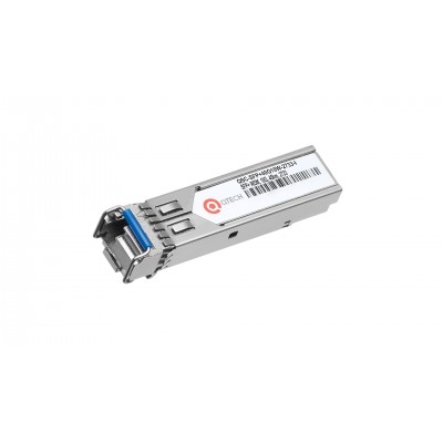 WDM SFP+ модуль, 40км, 10Гбит/c, Tx=1270/Rx=1330нм, LC, DFB, SM, DDM, Индустриальный