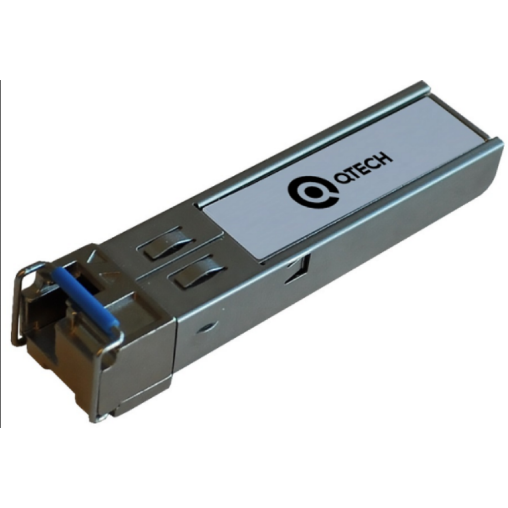 WDM SFP модуль, 40км, 1,25Гбит/с, Tx=1550/Rx=1310нм, LC, DFB, SM, DDM, Индустриальный