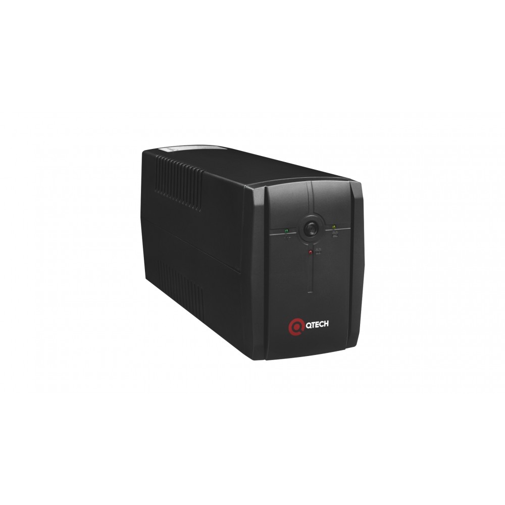 ИБП QTECH Line-interactive 650ВА/390Вт, серия Terra LIS, 3 розетки IEC C13, USB, LED, 1х7Ач