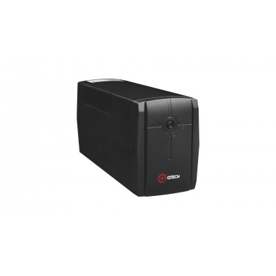 ИБП QTECH Line-interactive 650ВА/390Вт, серия Terra LIS, 3 розетки IEC C13, USB, LED, 1х7Ач