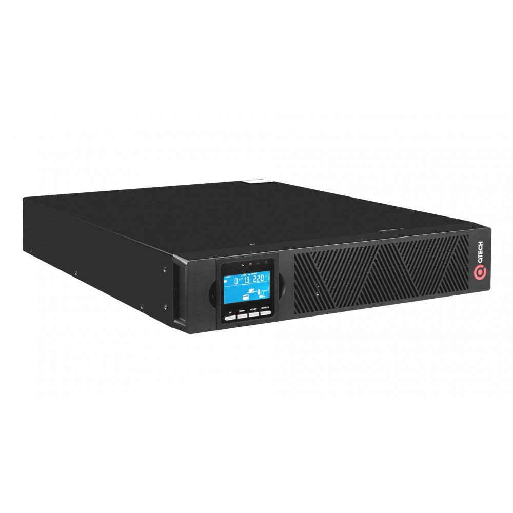 ИБП QTECH Online 3000ВА/3000Вт, серия SKY OLS, Rack Tower, 2U, 6х9Ач, 8xIEC-320 С13 розеток, USB, RS232, SNMP slot, PF=1