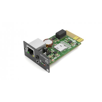 Плата сетевого управления для однофазных ИБП. SNMP v2/v3, ModBus TCP, WEB, 10/100 Mb Ethernet, miniUSB