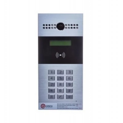 Вызывная пяти кнопочная домофонная SIP видеопанель. Встроенная камера 2MP .Пылевлагозащита: IP65. Интерфейсы: 1порт 10/100 Base-T , Wiegand, RS-485