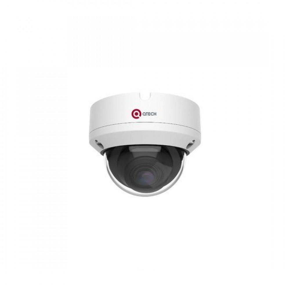 Купольная вандалостойкая 8МП IP-камера в металлическом корпусе, с фиксированным объективом 2.8мм (103°) и ИК-подсветкой до 30м. Сенсор 1/2.8