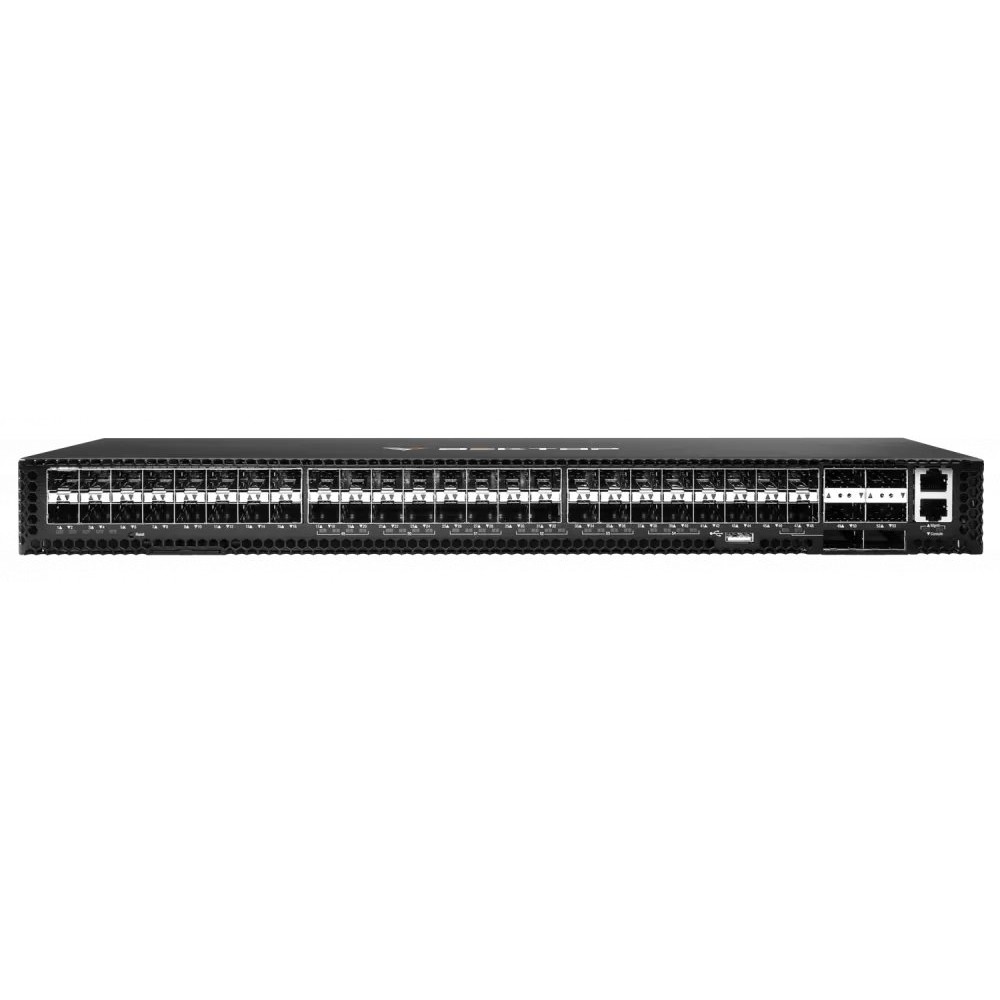 Управляемый коммутатор уровня 3. 48 портов 1Gb/10Gb SFP+, 6 портов 10Gb/40Gb QSFP+