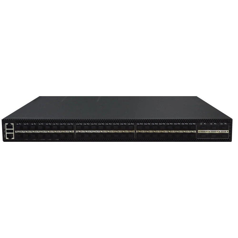 Управляемый коммутатор уровня 3. 48 портов 1Gb/10Gb SFP+, 6 портов 100Gb QSFP28