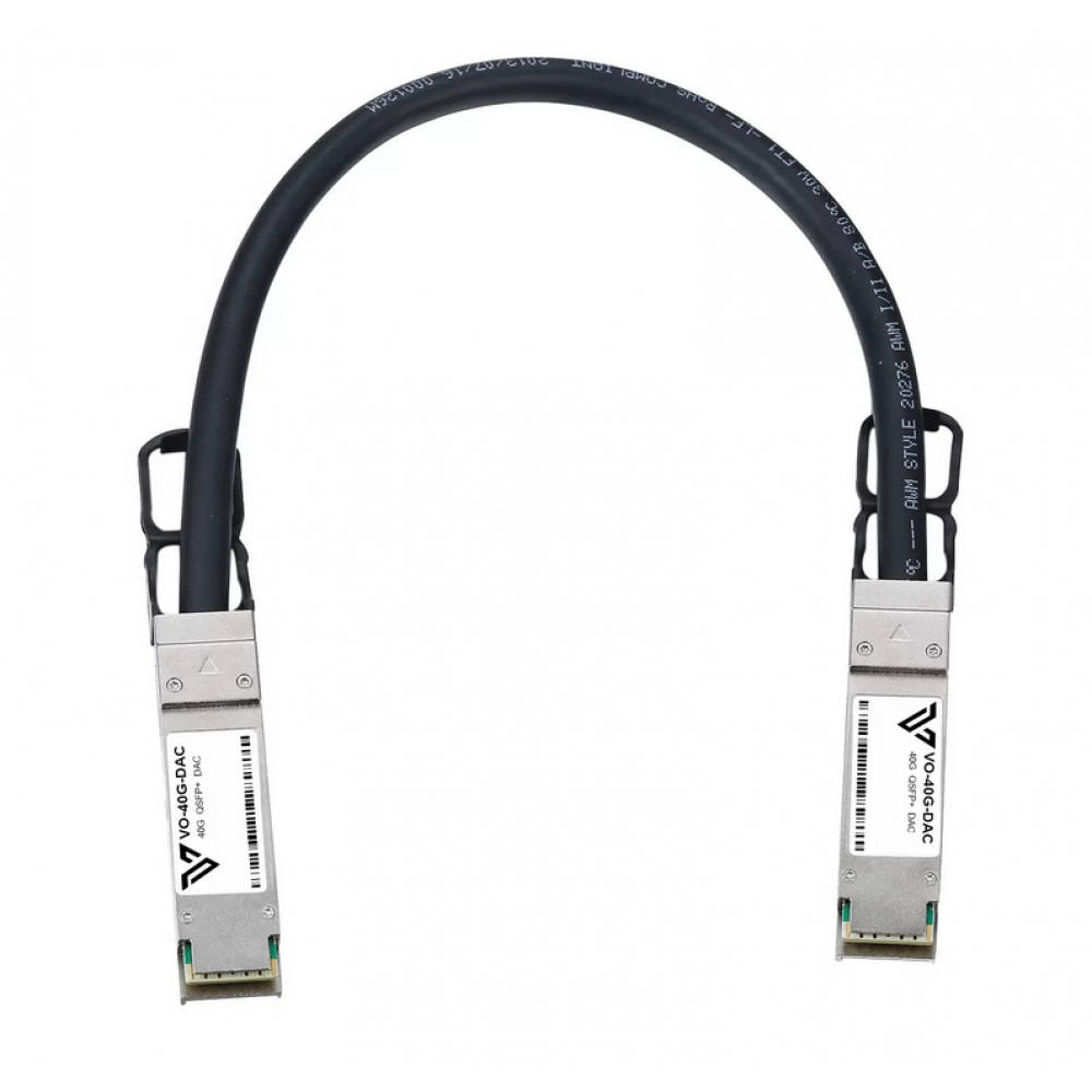 Кабель 40 Gigabit Ethernet QSFP+ 5 метров