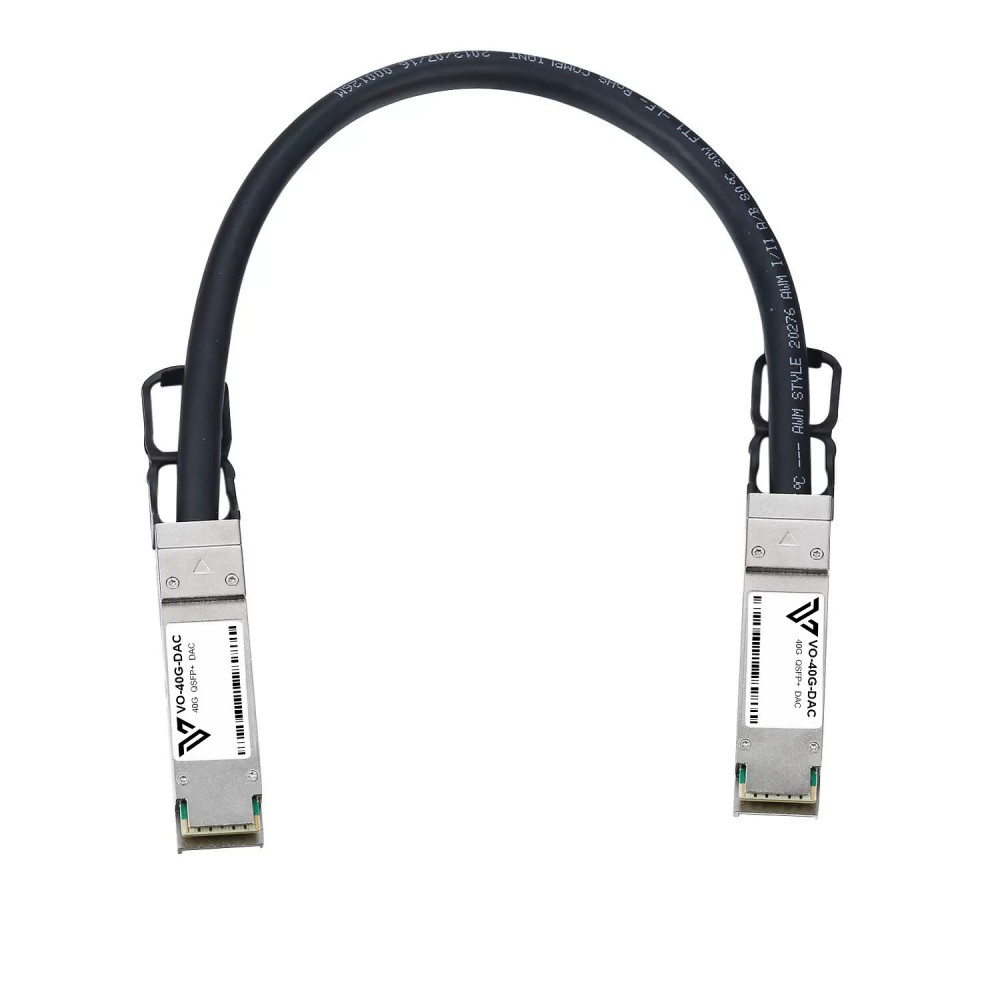 Кабель-разветвитель активный 40 Gigabit Ethernet QSFP+ на 4x10 Gigabit Ethernet SFP+ VO-40G10-AOC-5M