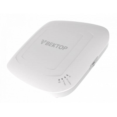 Точка беспроводного доступа для работы внутри помещений VAP500-4X4i. 802.11a/b/g/n/ac/ax (2.4GHz:2х2, 5GHz 4x4), 802.3at, встроенные антенны