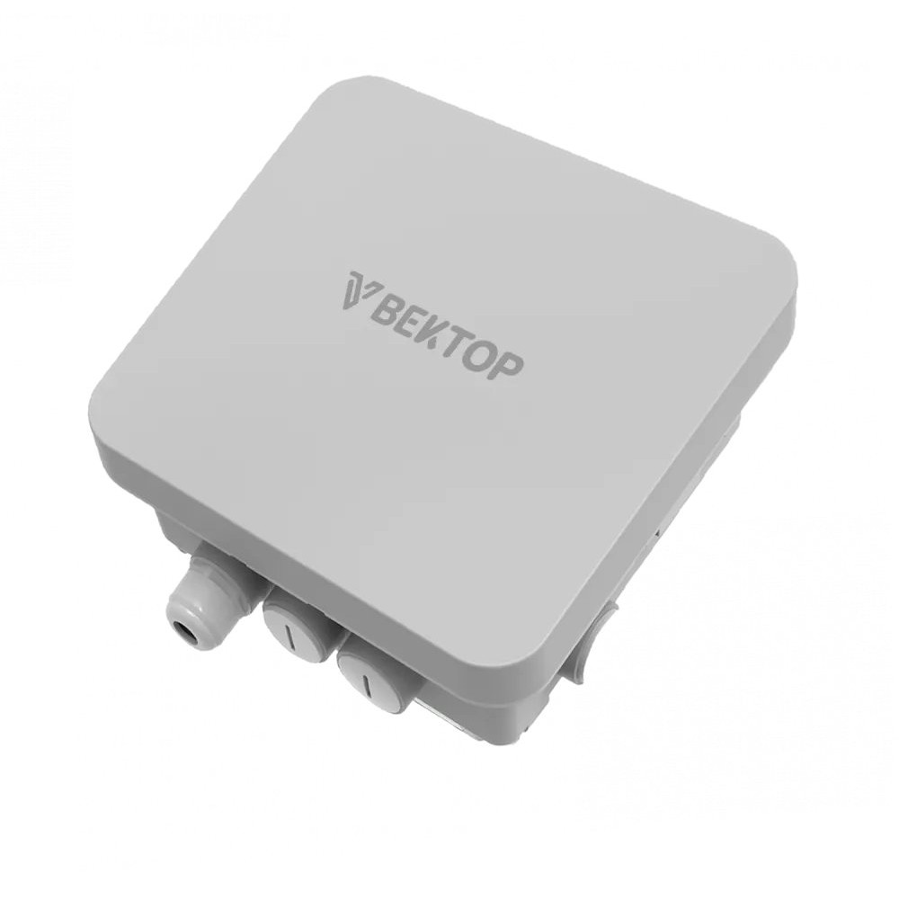Точка беспроводного доступа для работы вне помещений VAP350-2X2e. 802.11a/b/g/n/ac/ax (2.4GHz:2х2, 5GHz 2x2), 802.3at, внешние антенны