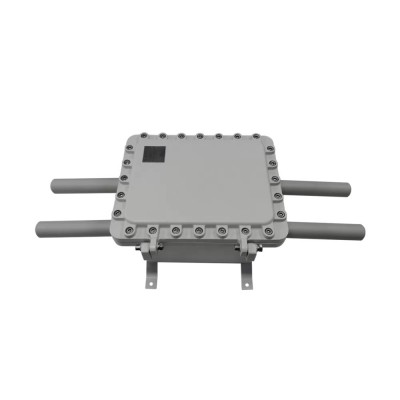 Точка беспроводного доступа во взрывозащищенном корпусе EXD из алюминия. 802.11a/b/g/n/ac/ax (2.4GHz:2х2, 5GHz 2x2), 802.3at, всенаправленные антенны