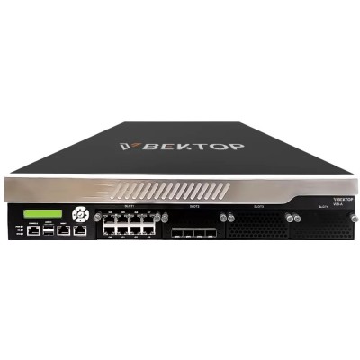 Сервер балансировки трафика приложений 30Гбит/с, 600 тыс CPS, 700 тыс RPS, 32 млн сессий, 16Гб оперативной памяти, 512Гб SSD диск, 8 портов