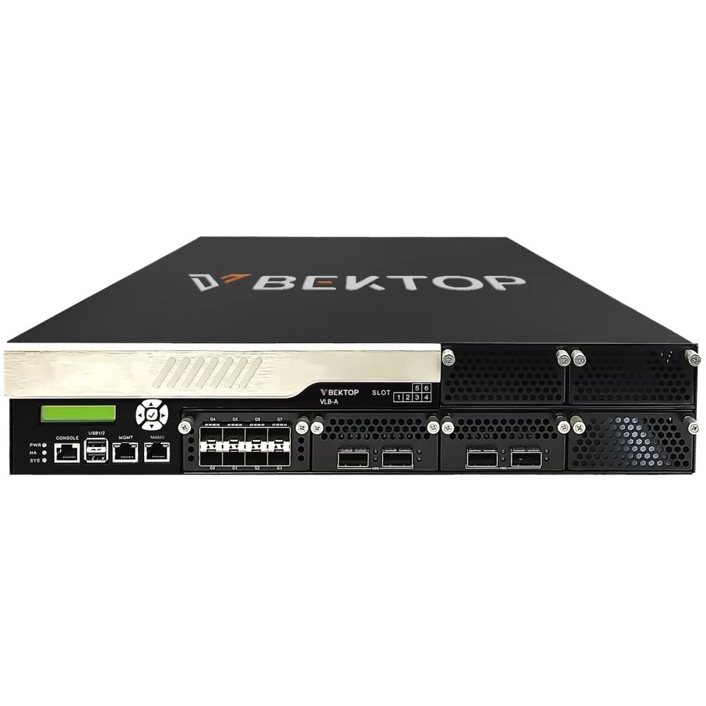 Сервер балансировки трафика приложений 80Гбит/с, 1,4 млн CPS, 1,8 млн RPS, 64 млн сессий, 32Гб оперативной памяти, 512Гб SSD диск, 8 портов